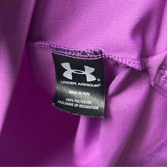 Under Armour Cold Gear Magenta Collared Shirt M - Picture 6 of 7